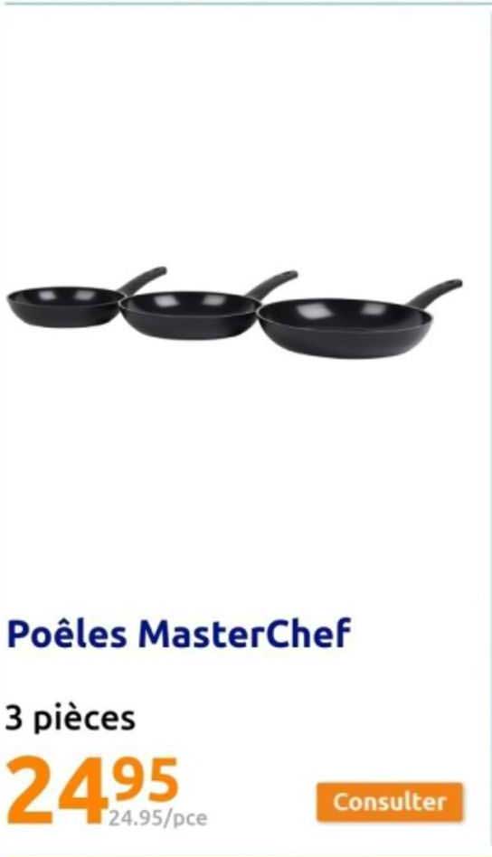 poêles masterchef