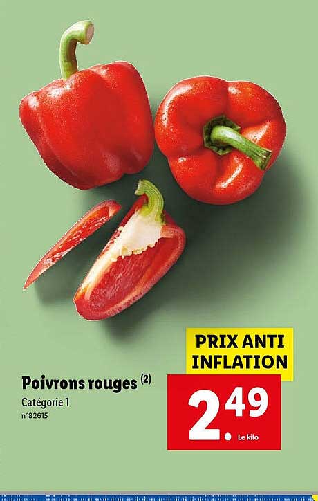 Poivrons Rouges