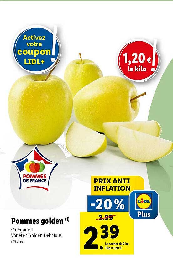 Pommes Golden