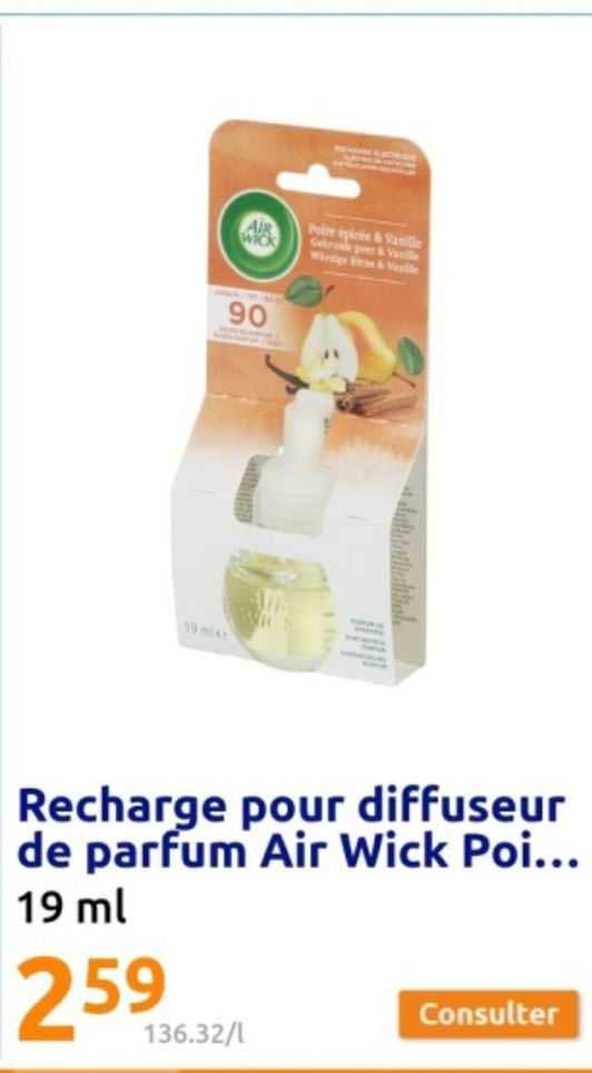 recharge pour diffuseur de parfum air wick poi...