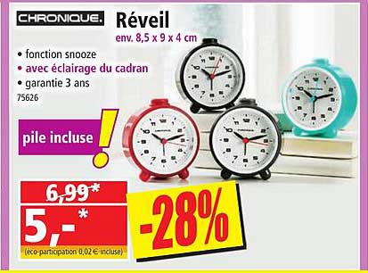réveil chronique