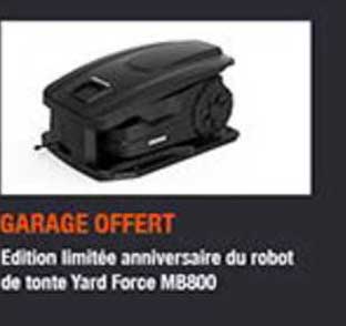 robot de tonte yard force m8800