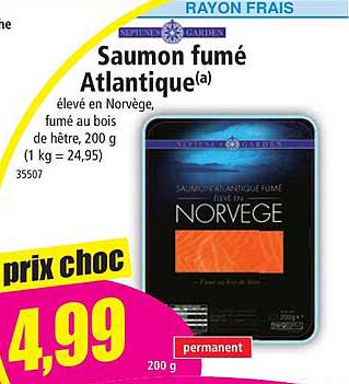 Saumon Fumé Atlantique