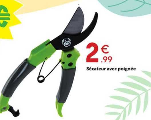 Sécateur Avec Poignée