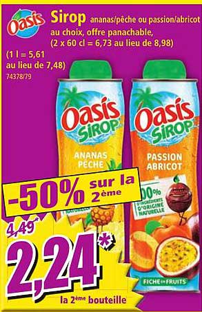 Sirop Oasis