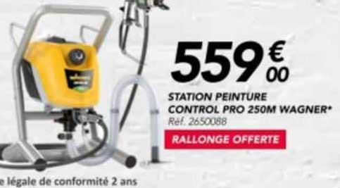 station peinture control pro 250 m wagner