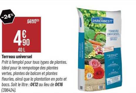 terreau universel jardibest