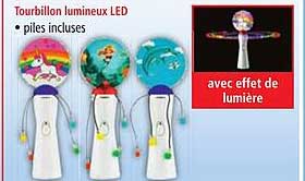 tourbillon lumineux led