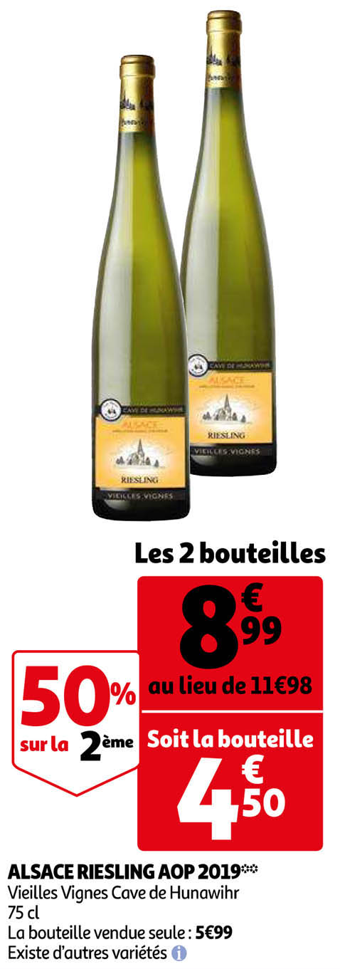 alsace riesling aop 2019 vieilles vignes