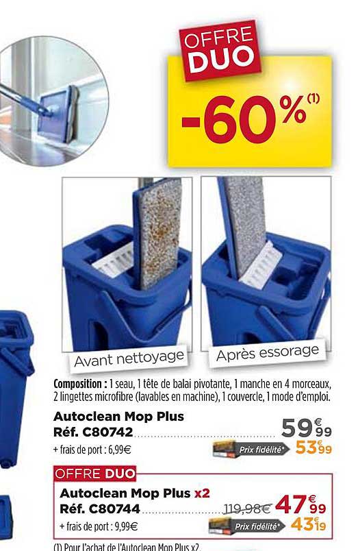 autoclean mop plus