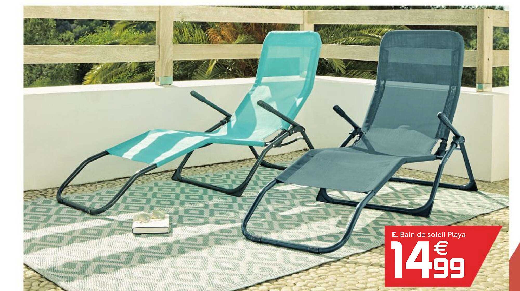 bain de soleil playa