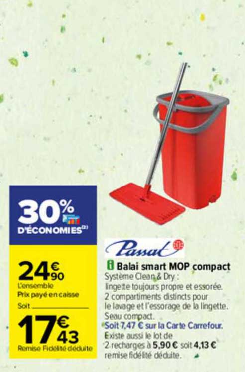 balai smart mop compact passat