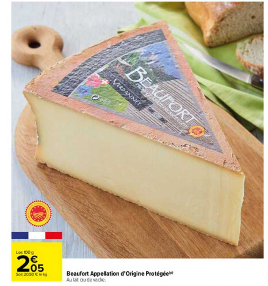 beaufort appellation d'origine protégée