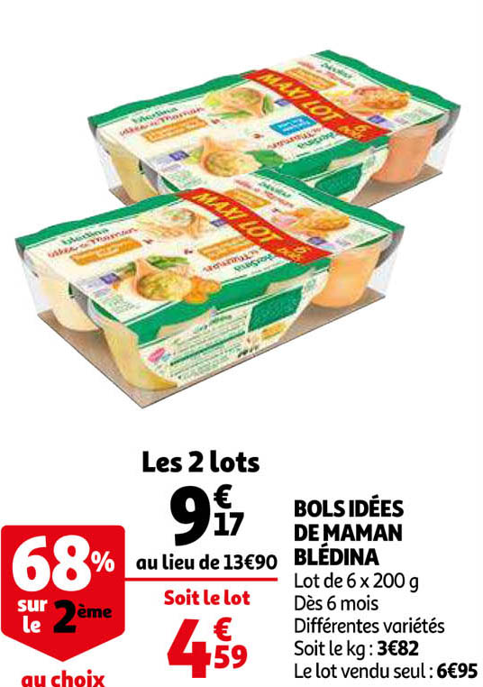 bols idées de maman blédina