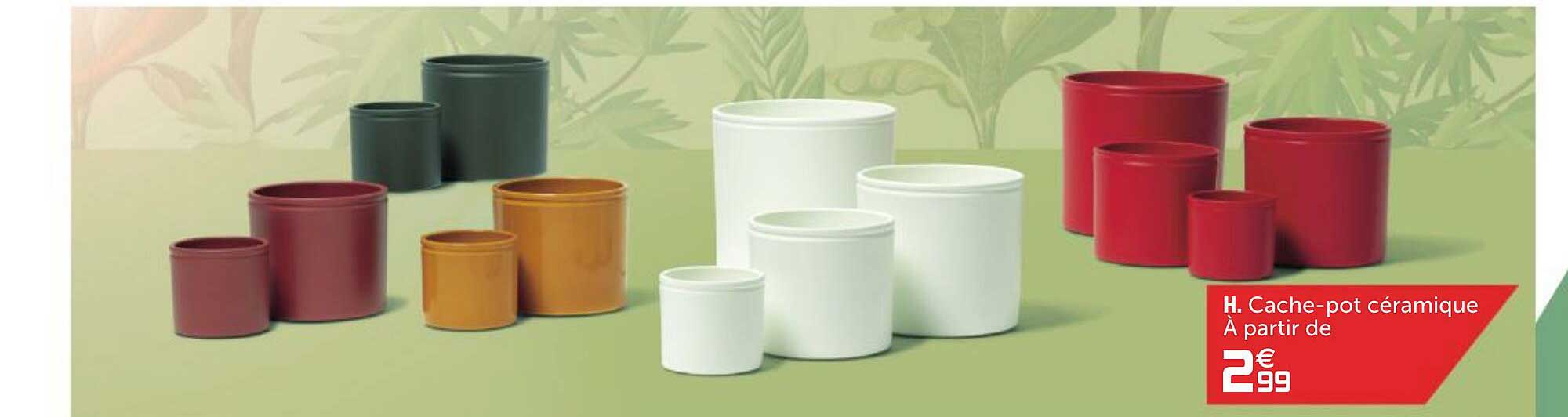 cache-pot céramique