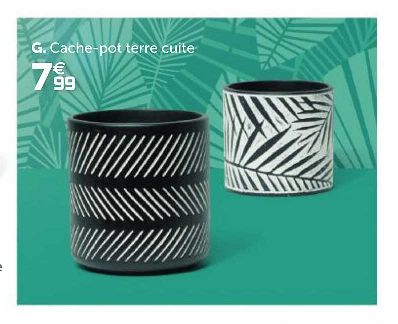 cache-pot terre cuite