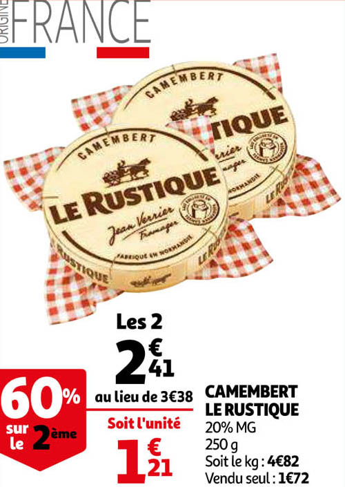 Camembert Le Rustique