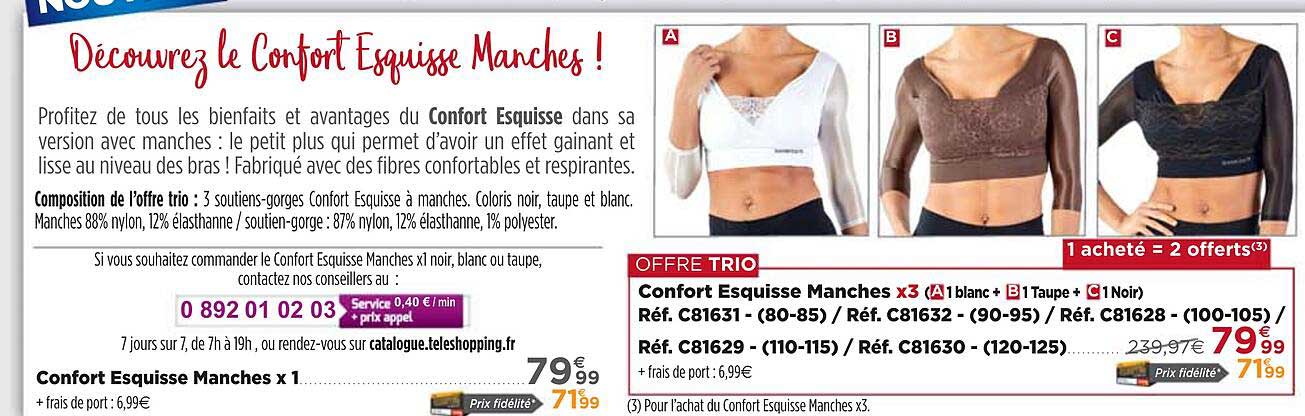 confort esquisse , confort esquisse manches