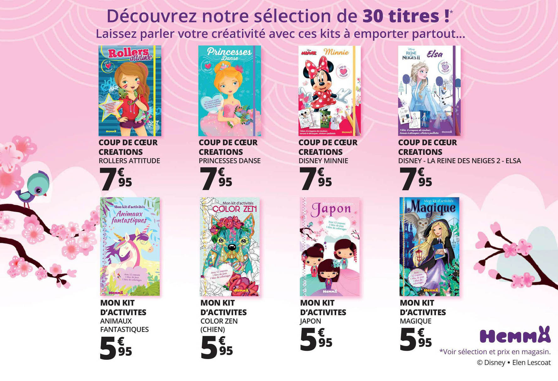 coup de coeur creation, mon kit d'activités hemma