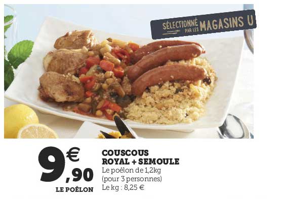 Couscous Royal + Semoule