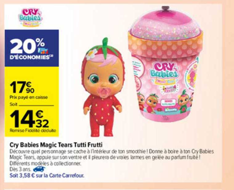 cry babies magic tears tutti frutti