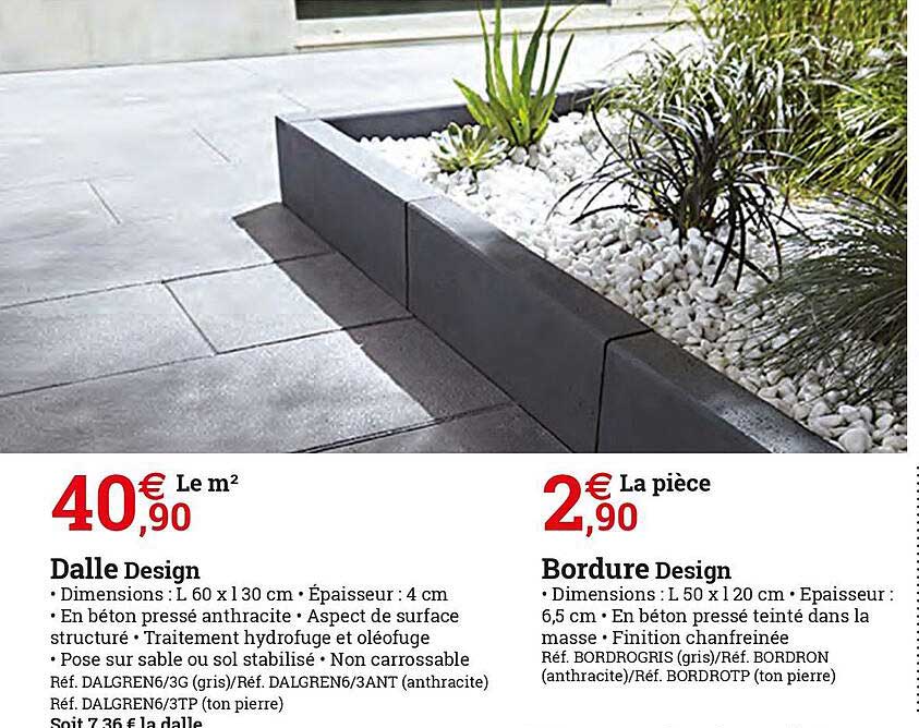 Dalle Design, Bordure Design