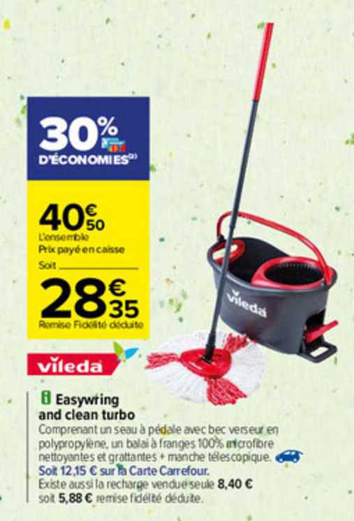 easywring and clean turbo vileda