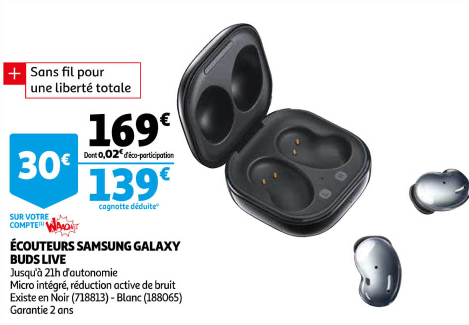 écouteurs samsung galaxy buds live