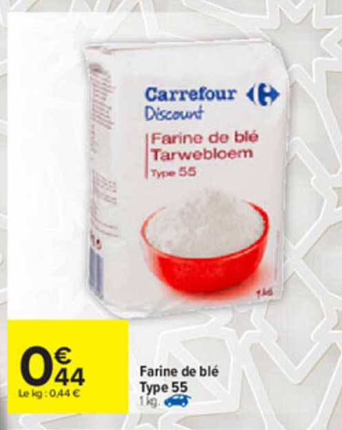 farine de blé type 55