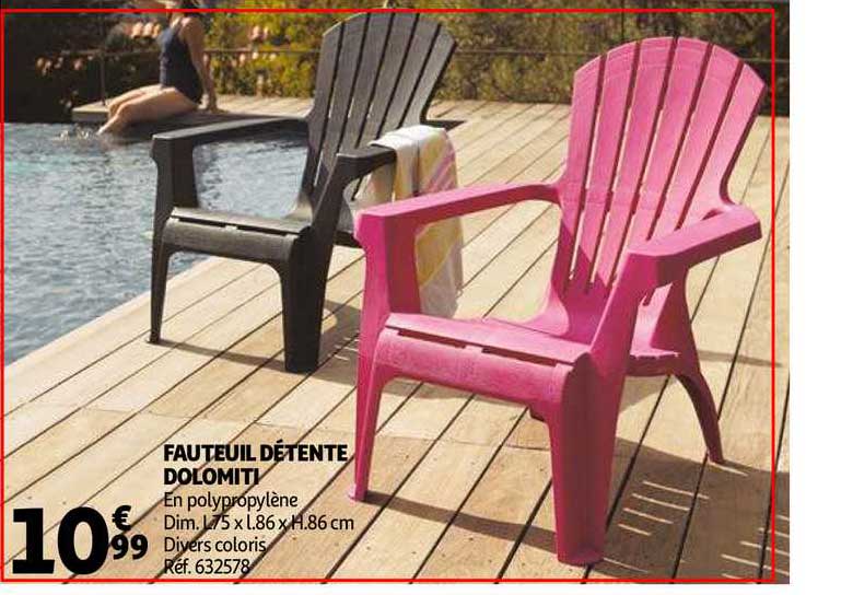 fauteuil détente dolomiti