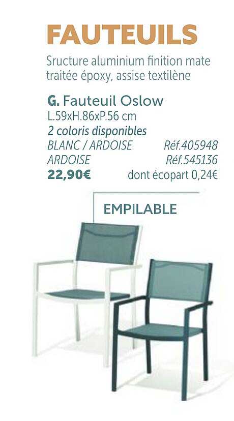 Fauteuil Oslow