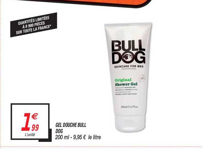 gel douche bull dog