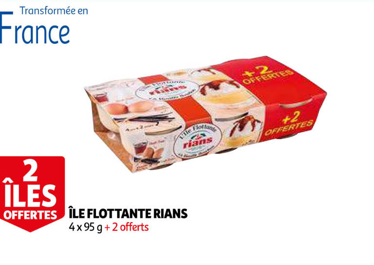 île flottante rians