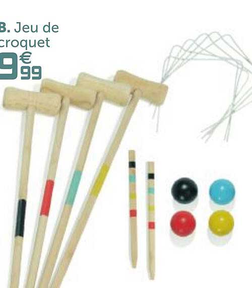 jeu de croquet