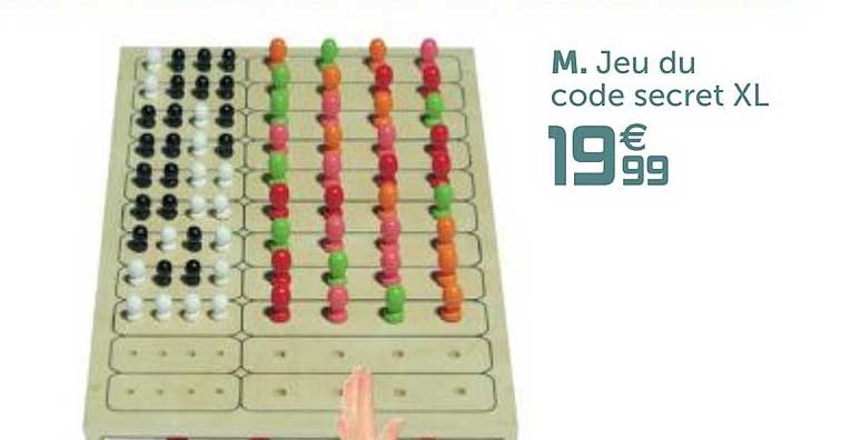 Jeu Du Code Secret Xl