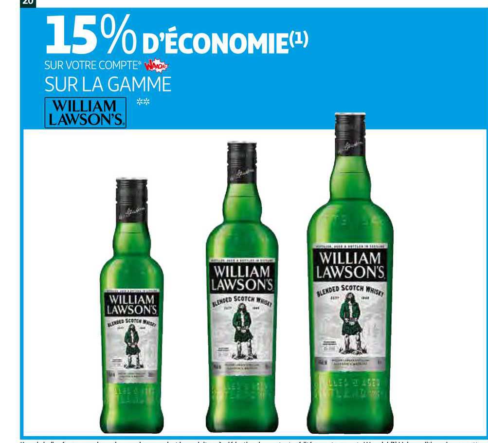 la gamme william lawson's