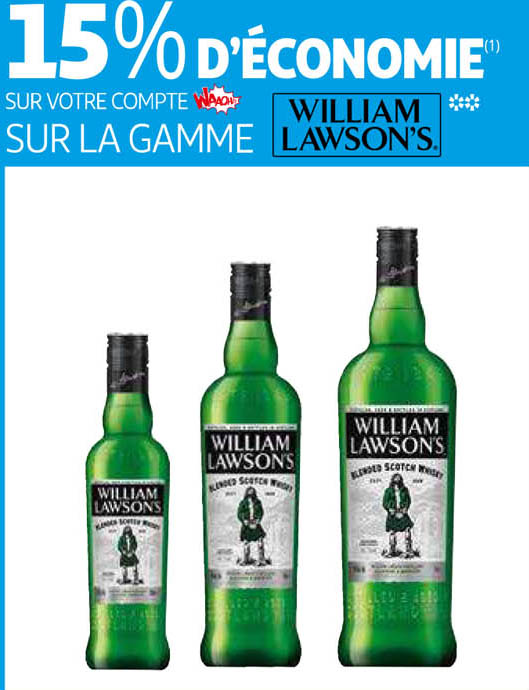 la gamme william lawson's