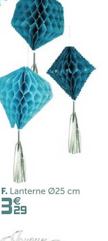 Lanterne 25 Cm