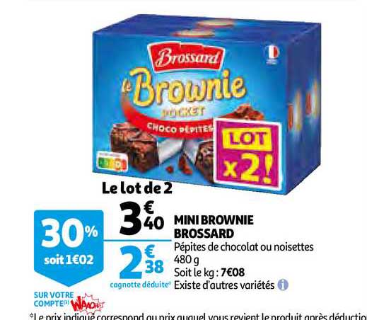 Mini Brownie Brossard