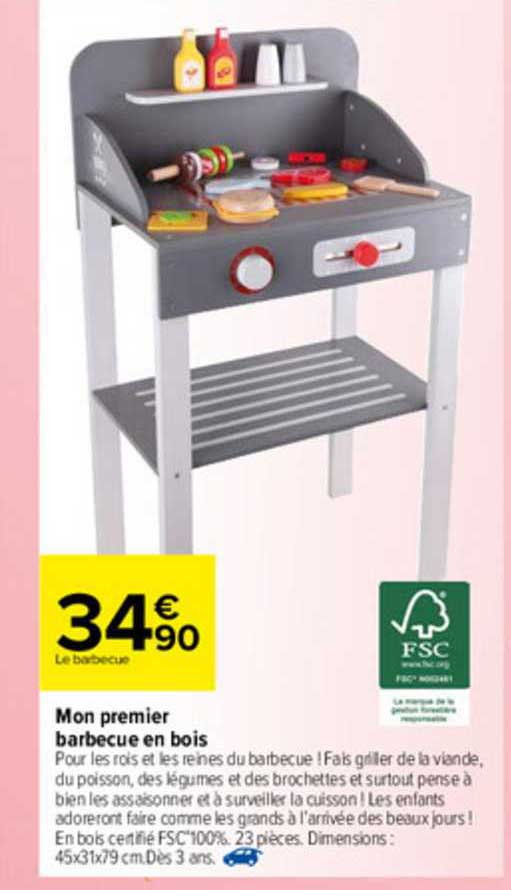 mon premier barbecue en bois