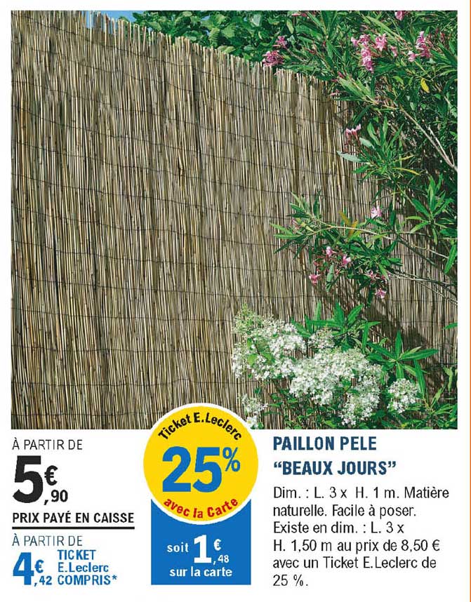 paillon pelé "beaux jours"