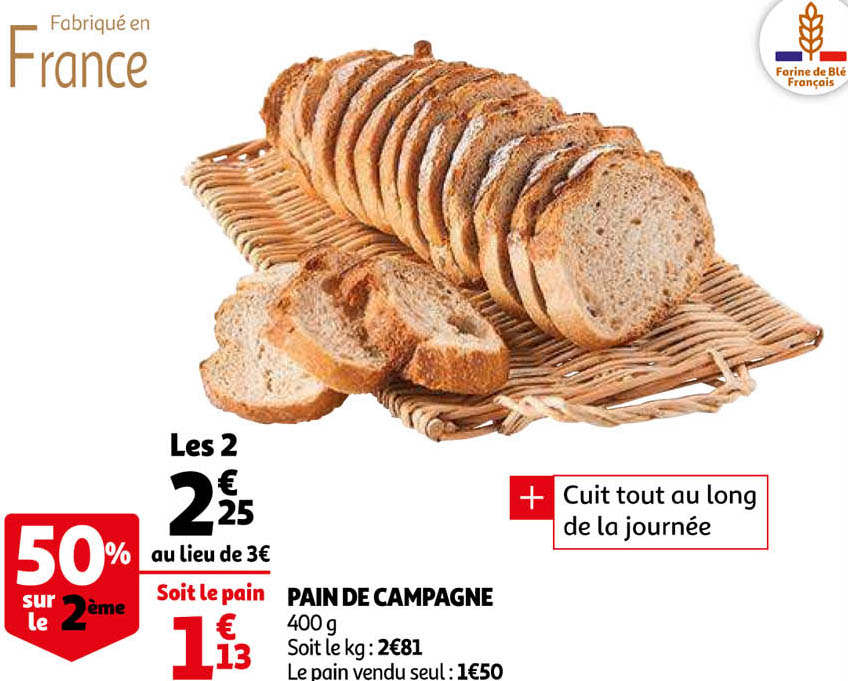 Pain Campagne