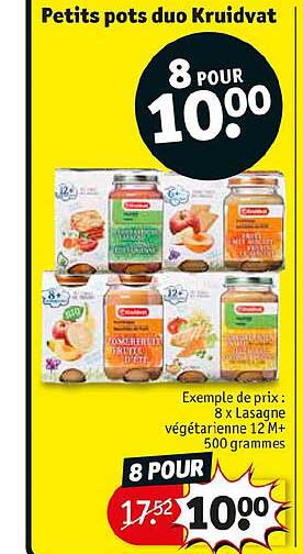 petits pots duo kruidvat