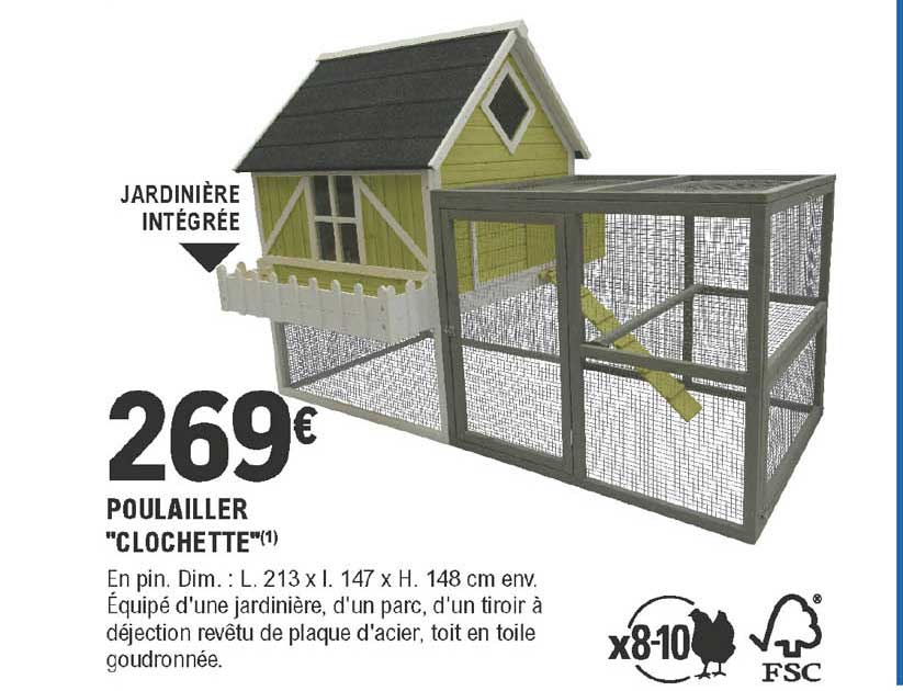 poulailler "clochette"