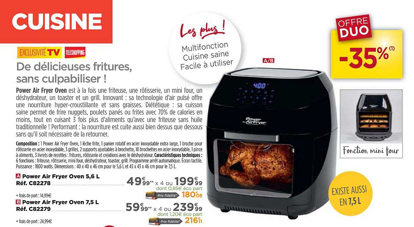 Power Air Fryer Oven