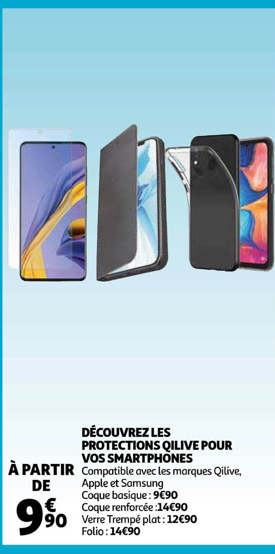 protections qilive pour vos smartphones