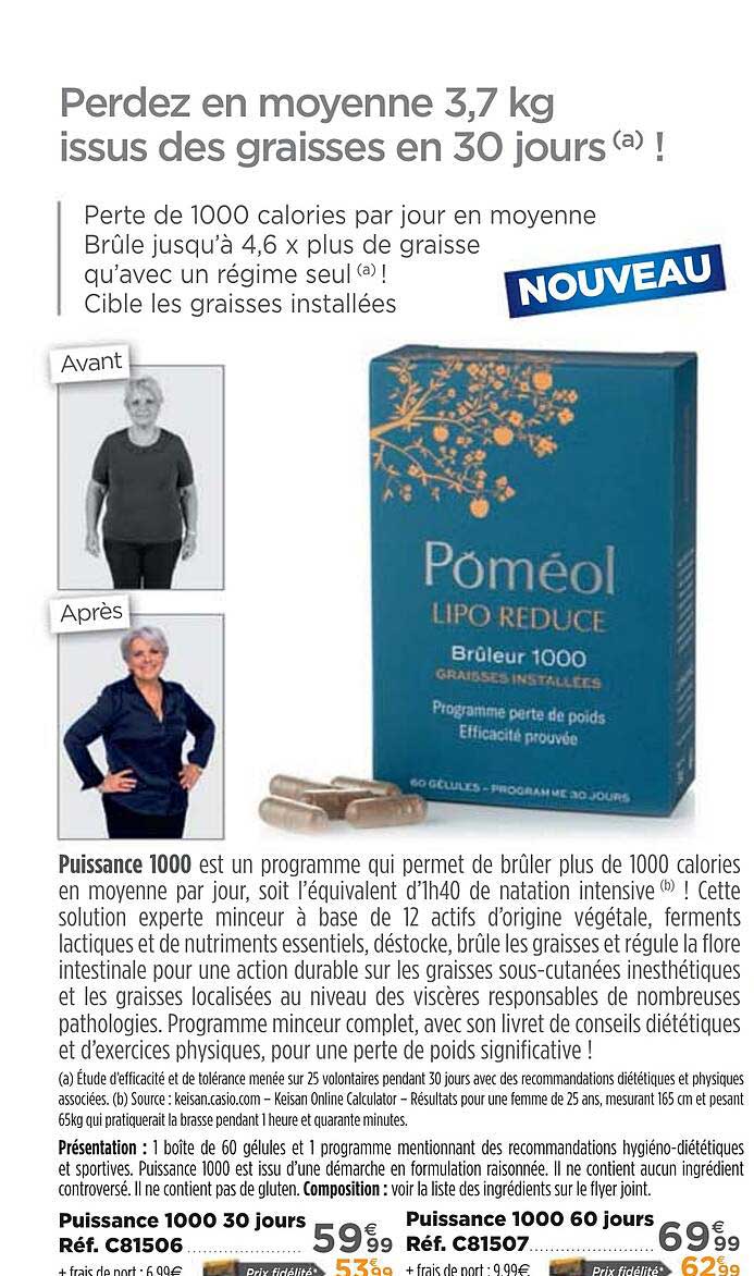 puissance 1000 30 jours