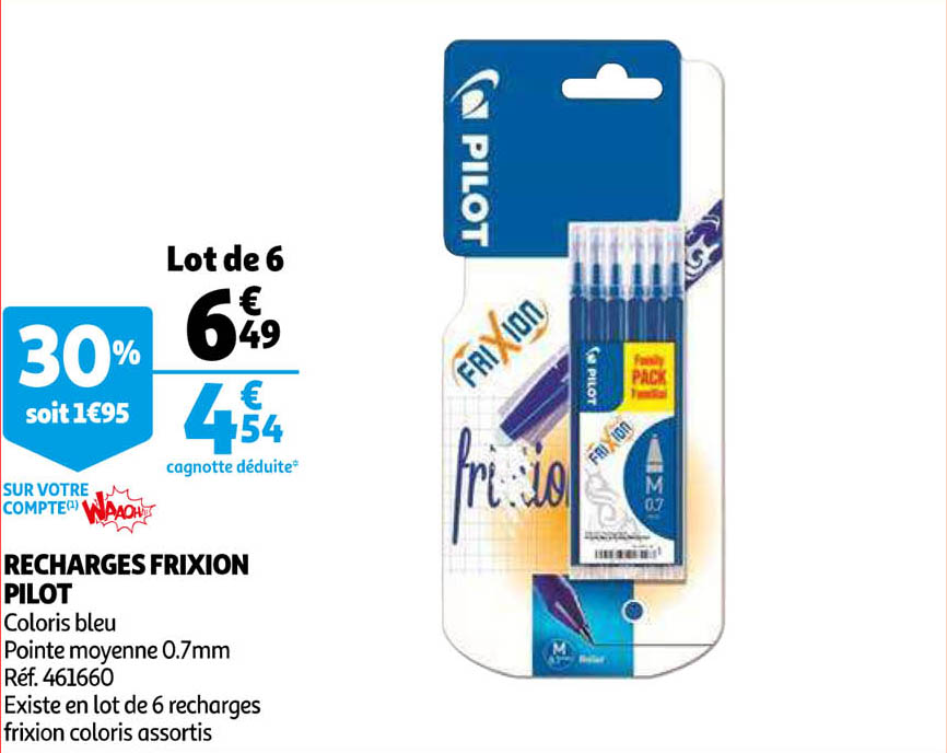 Recharges Frixion Pilot