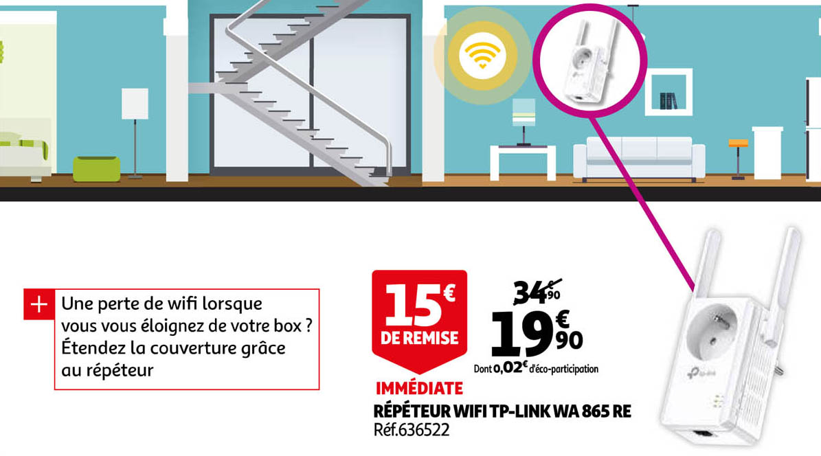 Répéteur Wifi Tp-link Wa 865 Re