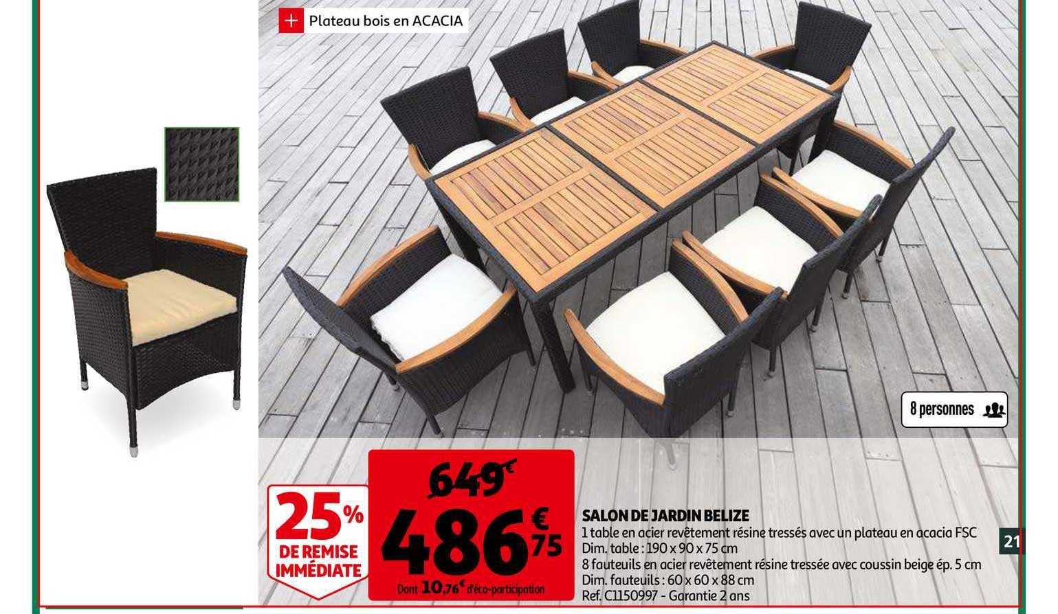 Salon De Jardin Belize